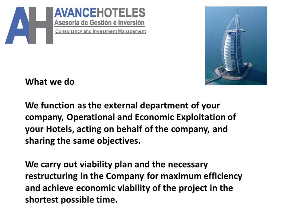 Avance Hoteles, madrid, barcelona, españa, europa, avance, hotel, hoteles, hotelero, gestión, inversión, asesoria