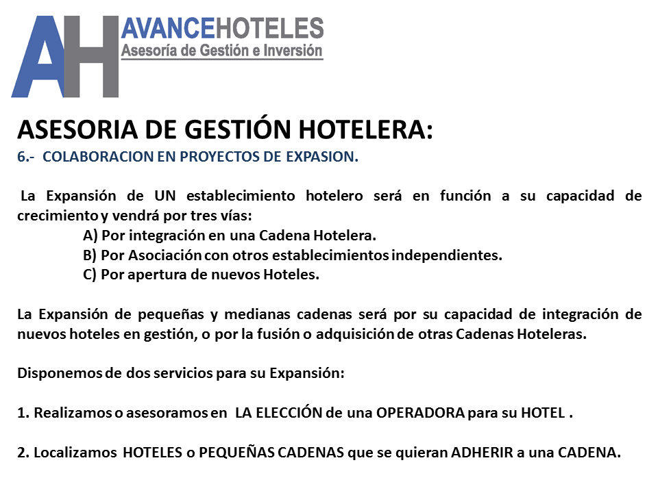 Avance Hoteles, madrid, barcelona, españa, europa, avance, hotel, hoteles, hotelero, gestión, inversión, asesoria