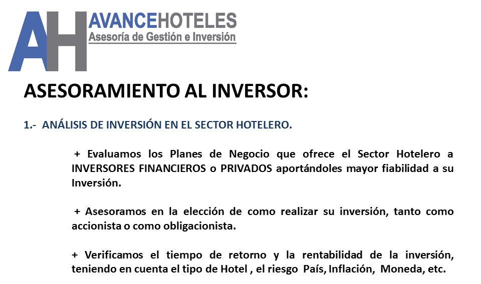 Avance Hoteles, madrid, barcelona, españa, europa, avance, hotel, hoteles, hotelero, gestión, inversión, asesoria