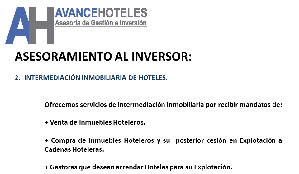 Avance Hoteles, madrid, barcelona, españa, europa, avance, hotel, hoteles, hotelero, gestión, inversión, asesoria